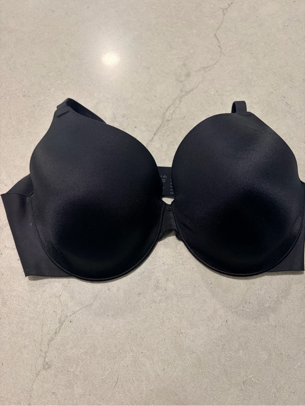 Soma Black Smooth Vanishing Back Full Coverage Underwire T-Shirt Bra 36C